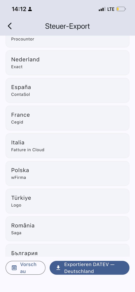InvoYX ZUGFeRD E-Rechnung Export