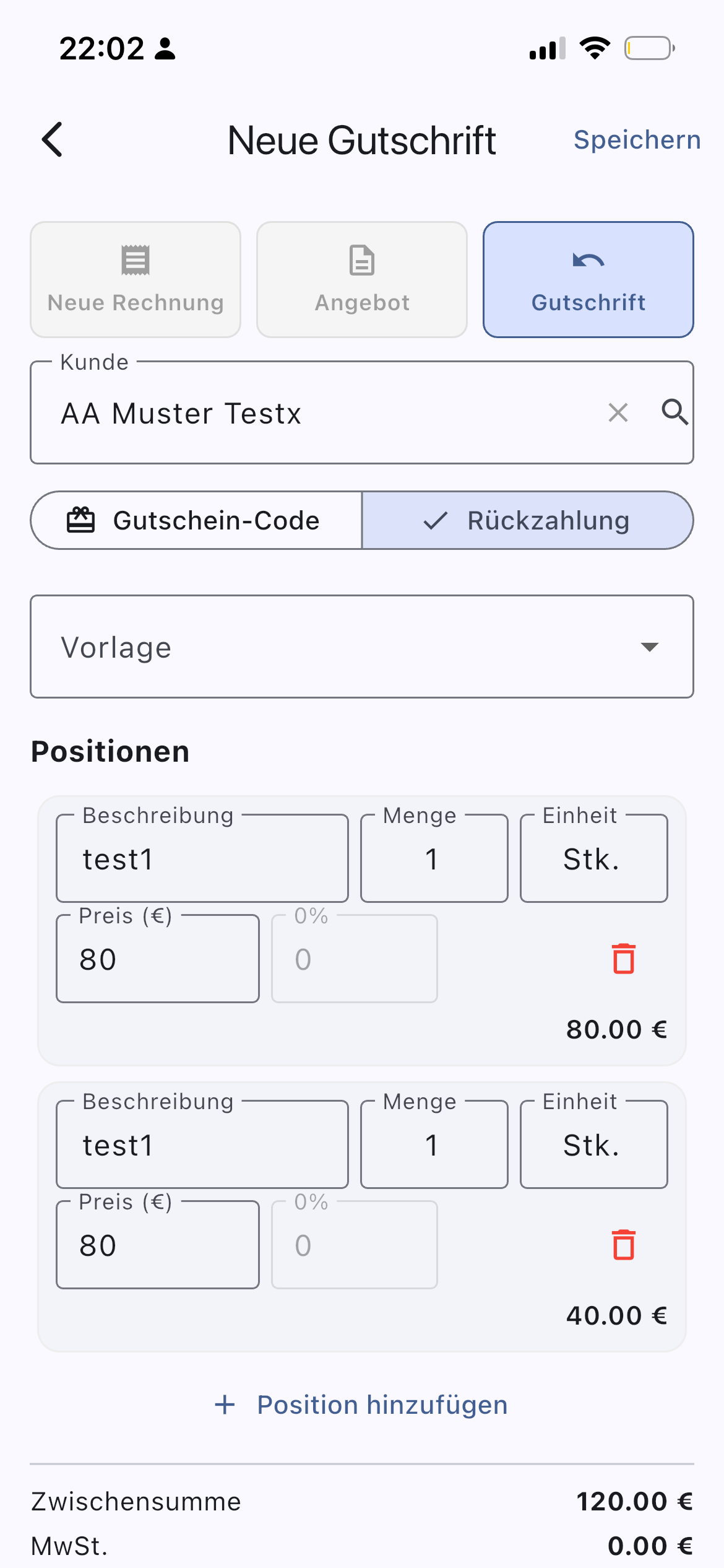 InvoYX Gutschein einlösen